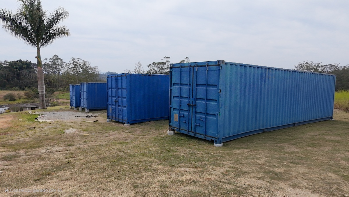 A STEP GIVE oferece containers de 10, 20 e 40 pés adaptados para escritórios, camarins, bilheterias e depósitos, com personalização de layout, pintura e isolamento térmico.